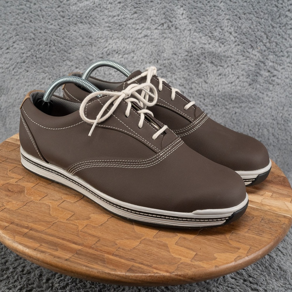 FootJoy Contour Golf Shoes Men's 9 W Brown Lace Up